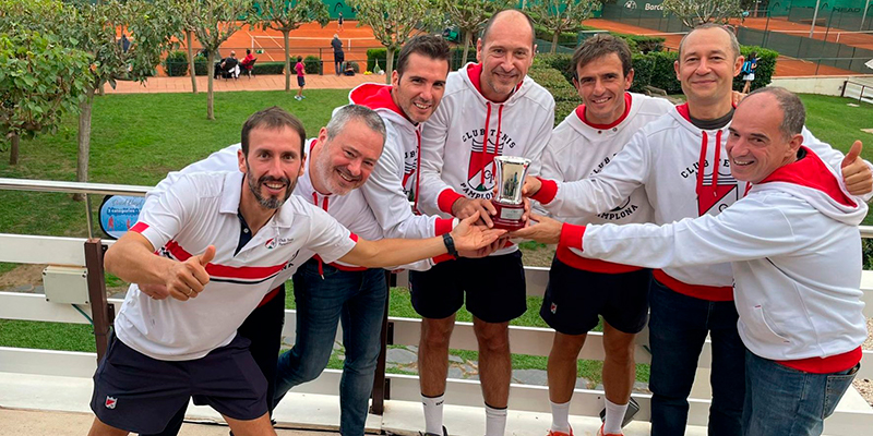 El Club Tenis Pamplona, Campe&oacute;n de Espa&ntilde;a de Veteranos
